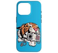 Tiger Classic Arcade Pixel Gaming Retro Controller Gamer Case for iPhone 16 Pro