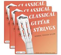 Tiger Classical Nylon Guitar Strings - Pack of 3 Sets