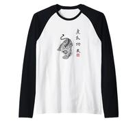 Tiger Claw Kung Fu Fist Raglan Baseball Tee