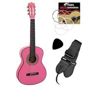 Tiger CLG4-PK-NB Childrens 3/4 Size Classical Guitar - Pink