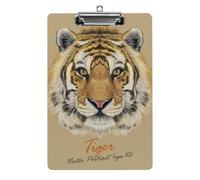 Tiger Clipboard Standard A4 Letter Size Clip Boards for School Office Restaurants