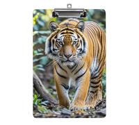 Tiger Clipboard with Hanging Hole, 8.5" X 12.5" Standard A4 Acrylic Clipboard Ultra Lightweight & Shatterproof Paper Holder for Office, Home