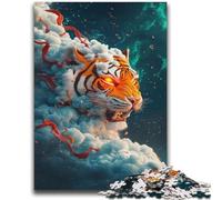 Tiger Cloud 2000 Pieces Jigsaw Puzzle for Adults& Teens,Stress Reliever Difficult Challenge Deal As Gifts for The Whole Family (70X100cm)