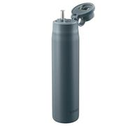 Tiger Corporation Vacuum Insulated Bottle with Stainless-steel Straw, oz (880ml),MTS-W088AF, Fog Blue