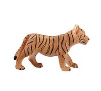 Tiger Cub Figure Orange & Black 7x7x4cm Realistic Standing Wildlife Toy MiniToy