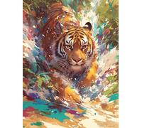 Tiger Cub in A Magical Forest 1000 Piece Jigsaw Puzzle for Adults Teens Wildlife Pet Cute Bedroom Wall Art Sleep Aid Calming Design Great Gift for Insomnia Sufferers 1000 PCS