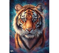 Tiger Cub in A Magical Glow 500 Piece Pack Classic Jigsaw Puzzle Wildlife Pet Couple Puzzle Partners Ultra Difficult Wall Decor Easter New Year Cardboard 500 PCS