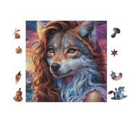 Tiger Cub Waterfall 100 Pcs Jigsaw Puzzle Bundle Family Puzzle Lovers Fun Family Game Mindful Activity Spring Eco Friendly Cardboard 28x28cm