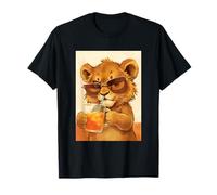 Tiger Cute Sly w Ice Tee Japan Kawaii Anime T-Shirt