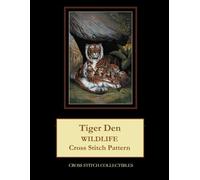 Tiger Den: Extra Large Print Cross Stitch Pattern