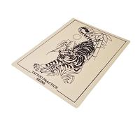 Tiger Design Tattoo Practice Skin 8" x 6" (Pack of 3)