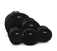 TIGER DGB35-RKS 5-Piece Drum Kit Bags Set - Standard Rock Sizes 22", 12", 13", 14", 16" - Black