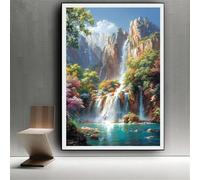 Tiger Diamond Art Kits Adults Animal Diamond Painting Craft Kits for Adults, 5D Dimond Painting for Kids Beginners, DIY Full Round Drill Crystal Art Kit for Room Decor & Gifts for Women 50x70cm 0z-28