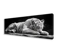 Tiger Diamond Art Kits Adults Large Diamond Painting Kits for Adults Beginners, 5D Animal Crystal Art Painting, Full Drill Crystal Embroidery Cross Stitch for Home Decor 20x60cm/7.8x23.6 inch W0-974