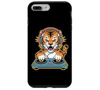 Tiger Dj Headphones Music Wild Beat Case for iPhone 7 Plus/8 Plus