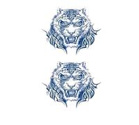 Tiger Dragon Animal Tattoos Waterproof Temporary Tattoo Stickers Body Art Fake Tattoo Women Men(002)