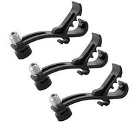 Tiger Drum Mic Clip - Drum Rim Adjustable Microphone Clamp - Pack of 3