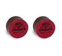 Tiger Dynamite Laminated Pool CUE Tips 2 (Two) pcs - Hard - 13 or 14 mm (13 mm)