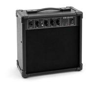TIGER EGT20-BK 10 Watt 2-Channel Practice Electric Guitar Combo Amplifier with Drive, EQ, Headphone Output and AUX Input