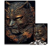 Tiger Enchanted Isle 1000Piece Jigsaw Puzzles for Adults Wooden Puzzles Interactive Family Game DIY Home Decor Brain Teaser Gift 1000 PCS(75x50cm)