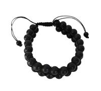 Tiger Eye Bracelet Natural Stone Adjustable Crystal Beads for Men Women Gifts Natural Healing Power Gemstone Crystal Beads Unisex Obsidian Jewelry, Adjustable, Tiger Eye, Quartz