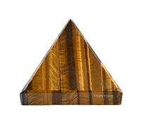 Tiger Eye Crystal Pyramid 1 Inch - Premium Crystal Gifts for Healing Crystals Enthusiasts - Meditation, Energy Balancing, and Spiritual Decorative Display Christmas Stocking Gifts
