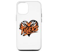 Tiger Eyes Heart Graphic Tee for Wildlife Lovers Case for iPhone 12/12 Pro