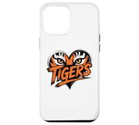 Tiger Eyes Heart Graphic Tee for Wildlife Lovers Case for iPhone 12 Pro Max