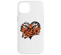 Tiger Eyes Heart Graphic Tee for Wildlife Lovers Case for iPhone 14 Plus