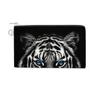 Tiger Face Funny Coin Purse Portable Zipper Change Multifunctional Pouch Bag Gift for Men Women