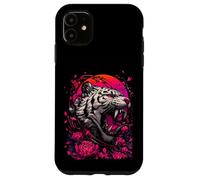 Tiger Floral Japanese Art Illustration Case for iPhone 11