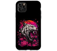 Tiger Floral Japanese Art Illustration Case for iPhone 11 Pro Max
