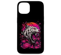 Tiger Floral Japanese Art Illustration Case for iPhone 13