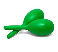 Tiger Full Size Plastic Maracas - Green Pair
