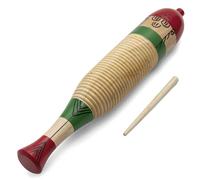 Tiger GUI7-NT Wooden Fish Guiro with Wooden Scraper/Beater