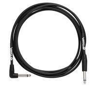 Tiger Guitar Cable - Bass Keyboard E-Drums Instrument Lead - Straight/Angled - 6.35mm 1/4" Jacks - 3m Cable GAC42