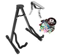 Tiger Guitar Stand, Plectrums and Capo Pack