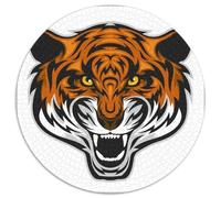 Tiger Head 1000 Pieces Dope Jigsaw Puzzles Stress Reliever Family Game Colourful for Travel Gifts for Adults 1000pcs (67.5x67.5cm)