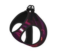 Tiger Head Art Dog Harness - Breathable, Reflective, And Adjustable Pet Vest, Suitable For Small Cats And Dogs