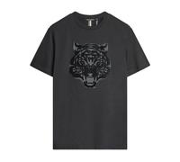 Tiger Head Graphic Tee - male - Antony Morato - T-Shirts - Black - 2XL - Tops 2XL