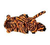 Tiger Hoodie for Pets, Pet Costume Clothes, Lovely and Soft, Prevent Shedding, Eye-catching Color, Coral Fleece for Small Dogs and (XL)