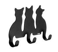 Tiger Hook Adhesive, Metal, Black, 2.2 X 12.5 X 9 cm