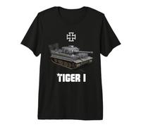Tiger I German Heavy Tank WW2 Military Tank Premium T-Shirt