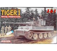 Tiger I Initial Production S.Pz.Abt.502 Leningrad 1943 (3 In 1) 1:35 Model Kit