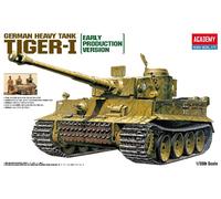 Tiger I WWII Tank "Exterior Model" Early Production 1:35 Plastic Model Kit