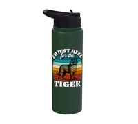 Tiger I'm Just Here for Tiger Stainless Steel Insulated Water Bottle