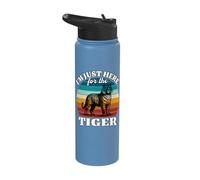 Tiger I'm Just Here for Tiger Stainless Steel Insulated Water Bottle