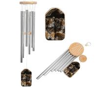 Tiger in Cave Wind Chimes for Outside Memorial Tuned Outdoor Windchimes Large Garden Decor Wind Chime with Melodious Sound for Mom Dad Grandma Home Garden Patio Decor