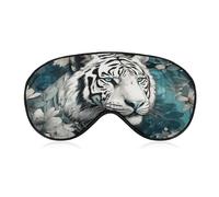 Tiger in Jungle Sleep Mask Eye Mask Eye Masks for Sleep Sleep Masks for Women Men Travel Eye Mask Adjustable Sleeping Mask Sleep Mask Blackout Cute Sleep Mask