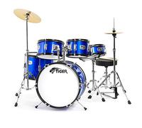 Tiger 5 Piece Junior Drum Kits - Drum Sets for Kids With 6 Months Free